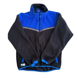 Vintage 90s Women’s MEC Two Tone Jaguar Fleece Womens Large